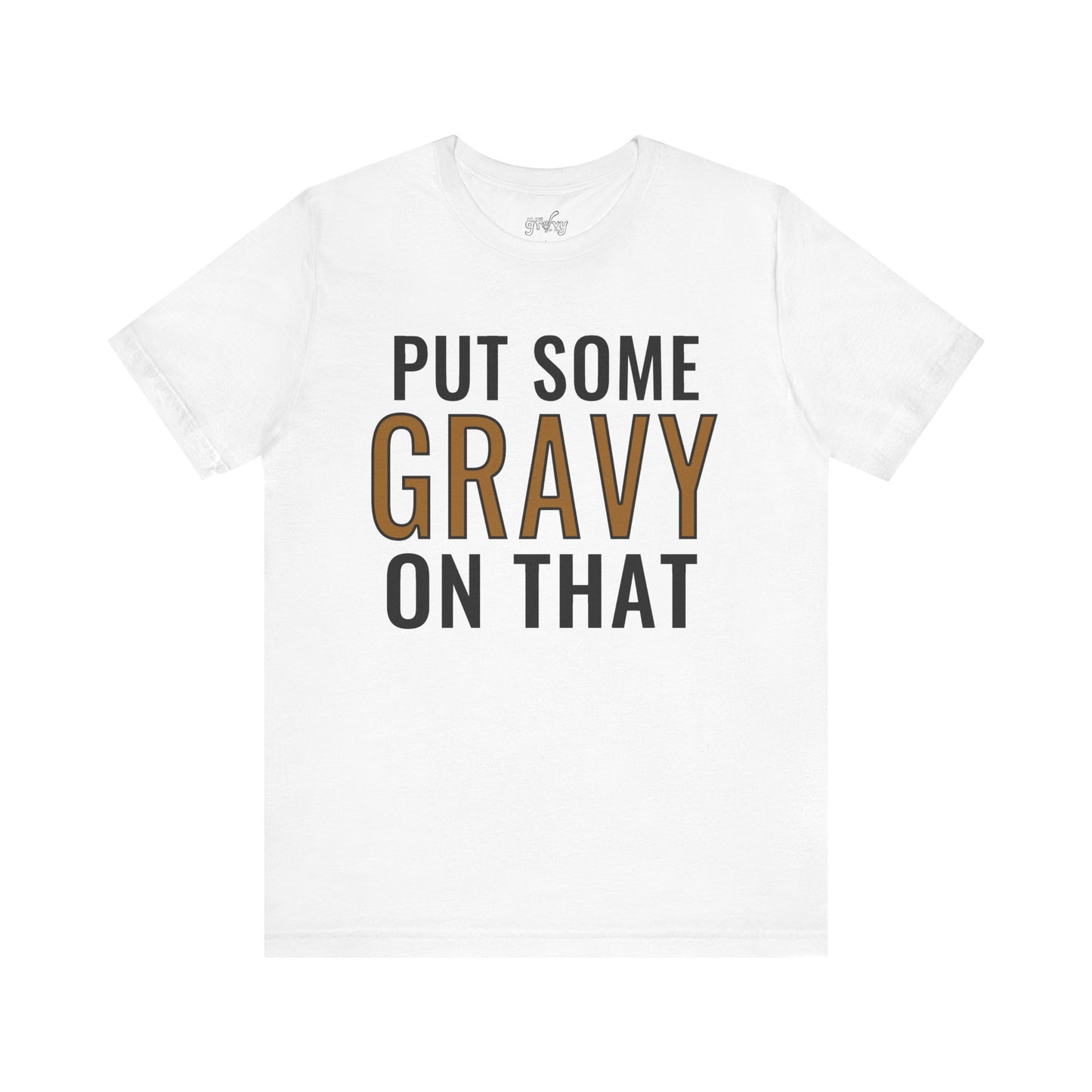 PSGOT Large Slogan Tee White - Unisex Jersey Short Sleeve Tee