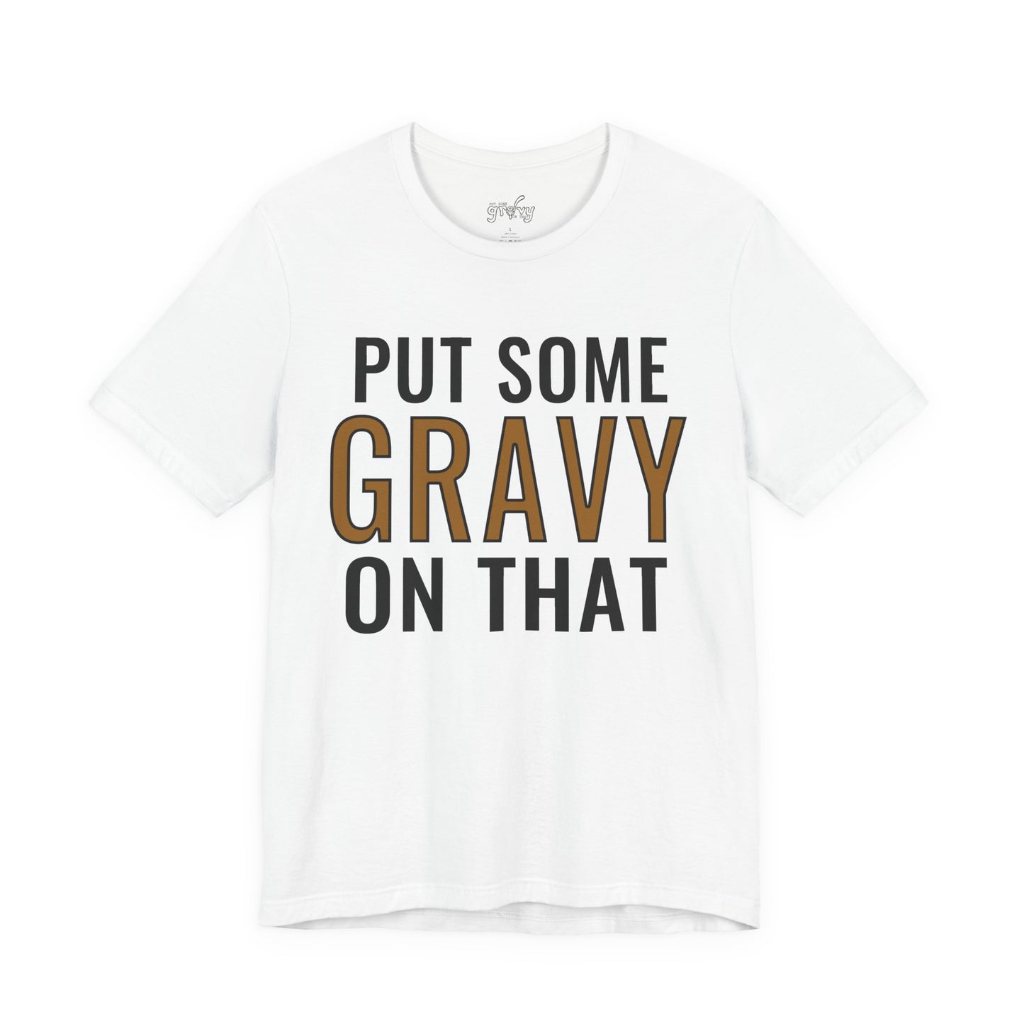 PSGOT Large Slogan Tee White - Unisex Jersey Short Sleeve Tee