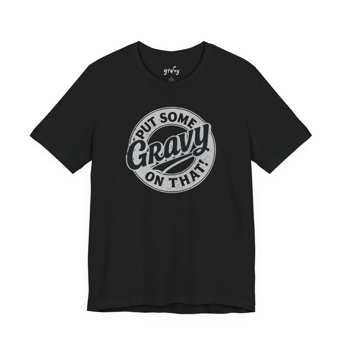 PSGOT Black Circle Tee - Unisex Jersey Short Sleeve Tee